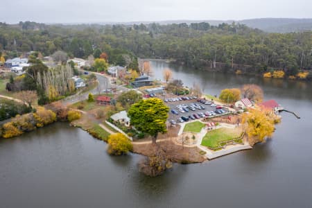 Aerial Image of DAYLESFORD IN AUTUMN
