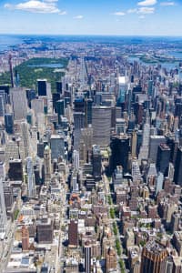 Aerial Image of NEW YORK SKYLINE