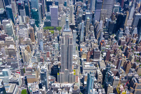Aerial Image of EMPIRE STATE BUILDING, NEW YORK