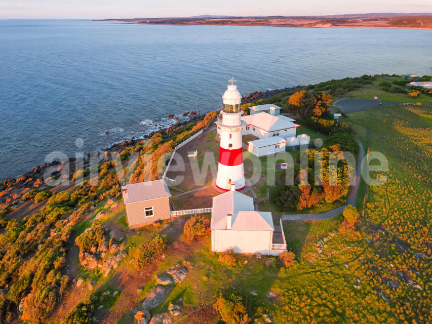 Aerial Image of Low Head Lighthouse