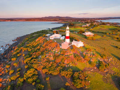 Aerial Image of LOW HEAD LIGHTHOUSE HISTORIC RESERVE