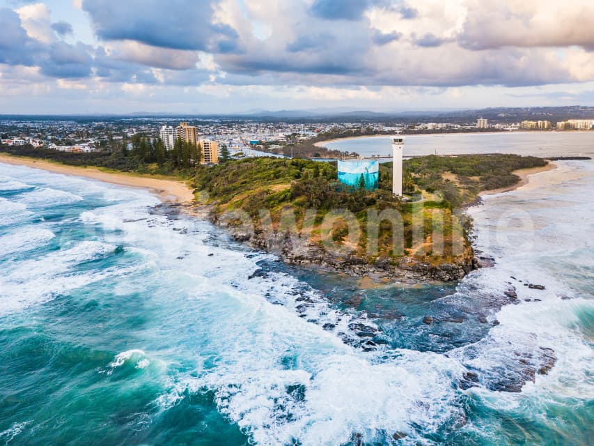 Aerial Image of Point Cartwright Lighthouse