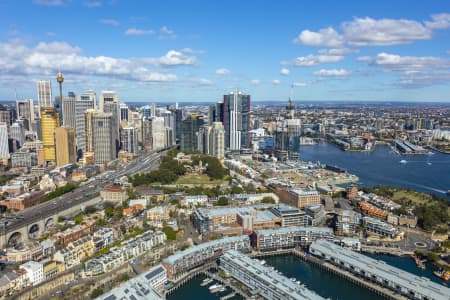 Aerial Image of MILLERS POINT