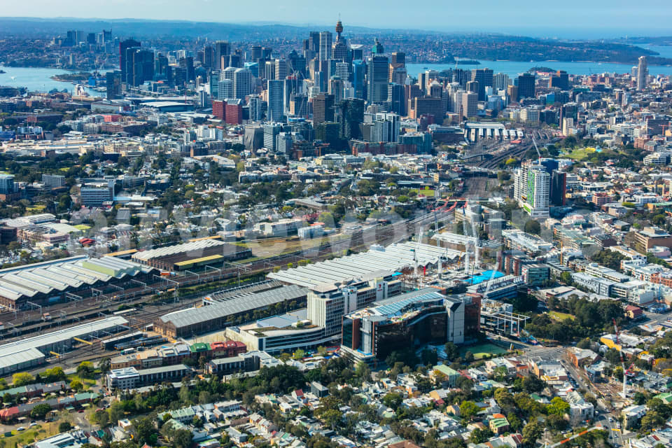 Aerial Image of Australian Technology Park  Sydney