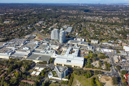 Aerial Image of CASTLE HILL STATION AND CASTLE TOWERS