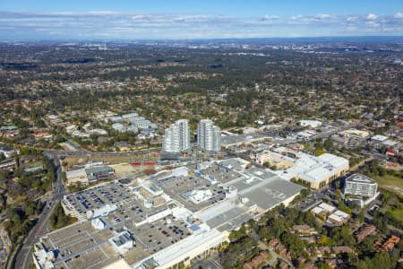 Aerial Image of CASTLE HILL STATION AND CASTLE TOWERS