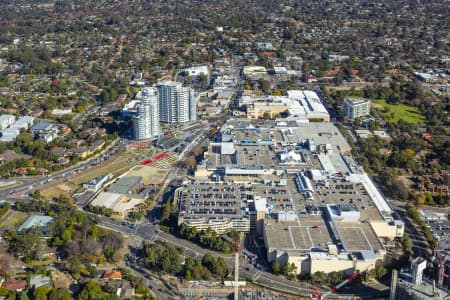 Aerial Image of CASTLE HILL STATION AND CASTLE TOWERS