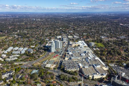 Aerial Image of CASTLE HILL STATION AND CASTLE TOWERS