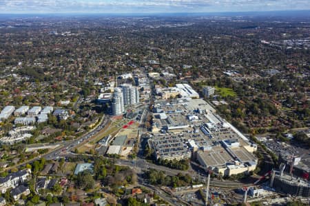 Aerial Image of CASTLE HILL STATION AND CASTLE TOWERS