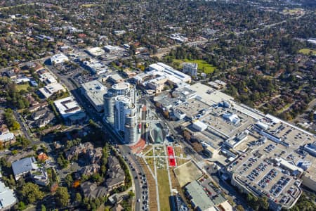 Aerial Image of CASTLE HILL STATION AND CASTLE TOWERS