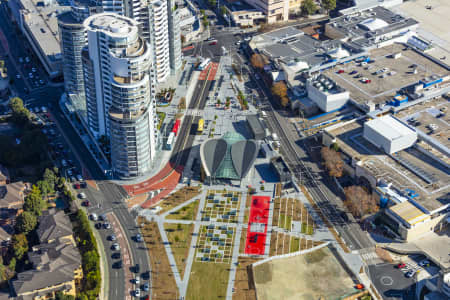 Aerial Image of CASTLE HILL STATION AND CASTLE TOWERS
