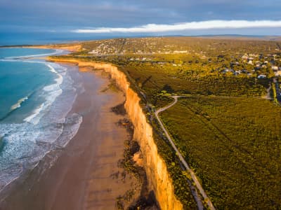 Aerial Image of CLIFFS AT ANGLESEA