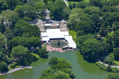 Aerial Image of BETHESDA FOUNTAIN