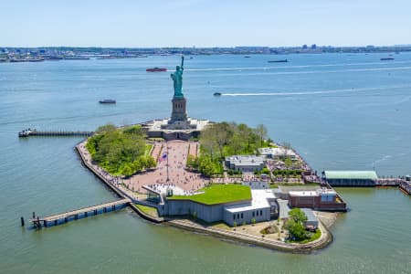 Aerial Image of STATUE OF LIBERTY NATIONAL MONUMENT