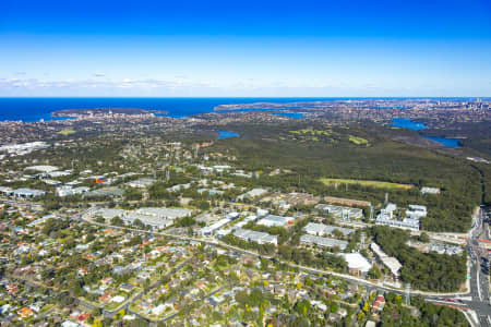 Aerial Image of FRENCHS FOREST