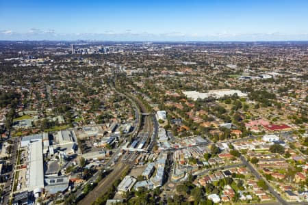 Aerial Image of PENDLE HILL STATION