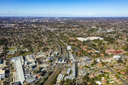 Aerial Image of PENDLE HILL STATION
