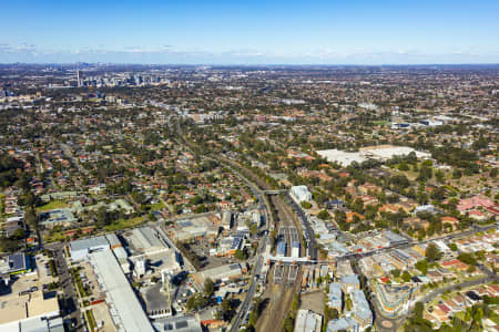 Aerial Image of PENDLE HILL STATION