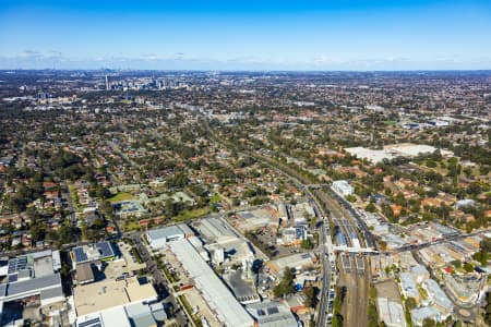 Aerial Image of PENDLE HILL STATION
