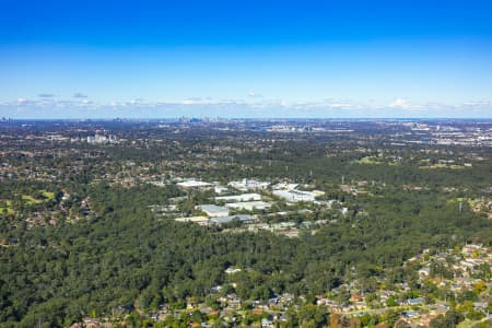 Aerial Image of NORTH ROCKS COMMERCIAL  ESTATE