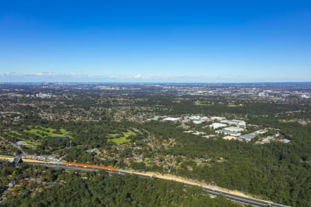 Aerial Image of NORTH ROCKS COMMERCIAL  ESTATE