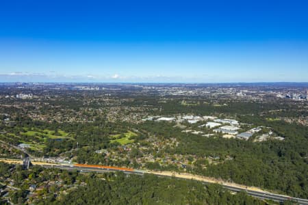 Aerial Image of NORTH ROCKS COMMERCIAL  ESTATE