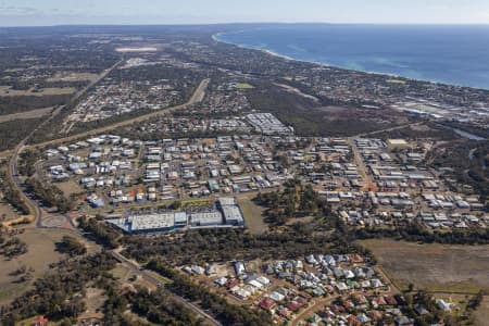 Aerial Image of BUSSELTON IN WA