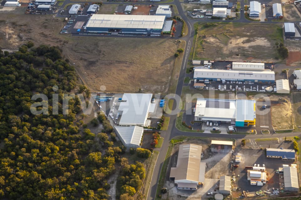 Aerial Image of Bunbury in WA