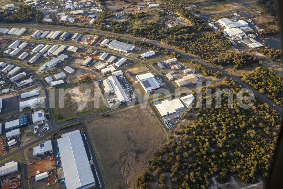 Aerial Image of Bunbury in WA