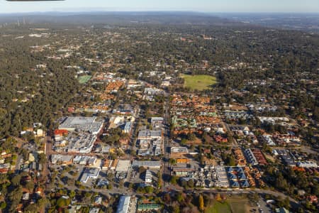 Aerial Image of KALAMUNDA IN WA