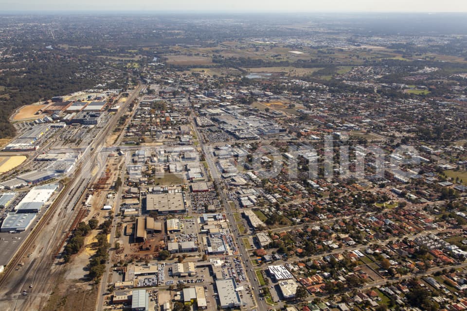 Aerial Image of Midland in WA