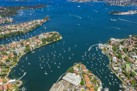 Aerial Image of KIRRIBILLI AND NORTH SYDNEY