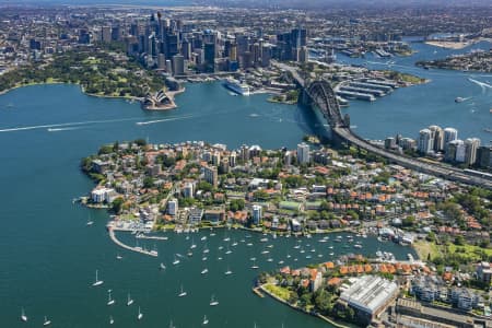 Aerial Image of KIRRIBILLI