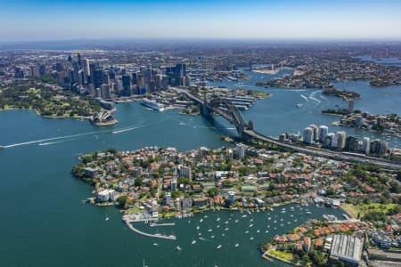 Aerial Image of KIRRIBILLI