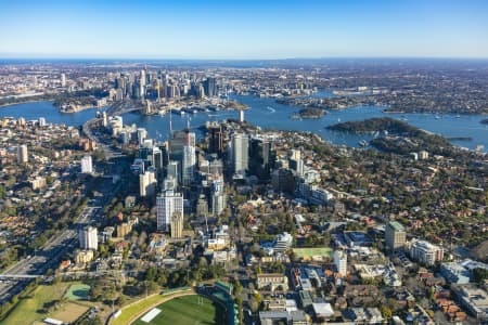 Aerial Image of NORTH SYDNEY TO SYDNEY CBD