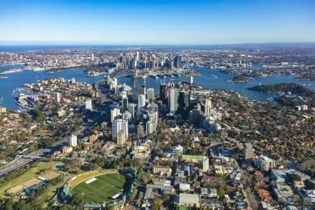 Aerial Image of NORTH SYDNEY TO SYDNEY CBD