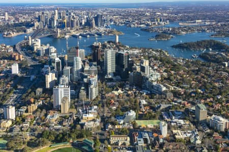 Aerial Image of NORTH SYDNEY TO SYDNEY CBD