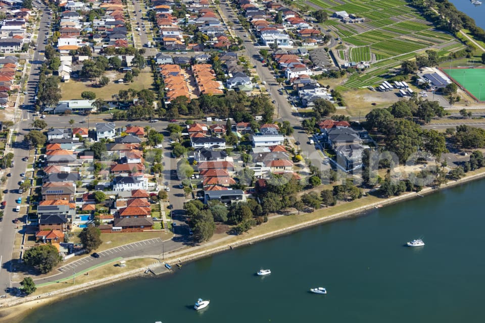 Aerial Image of Kyeemagh & Brighton Le Sands