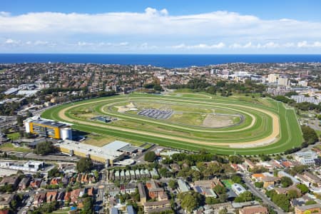 Aerial Image of ROYAL RANDWICK RACECOURSE