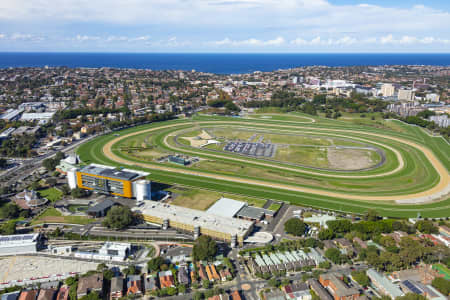 Aerial Image of ROYAL RANDWICK RACECOURSE