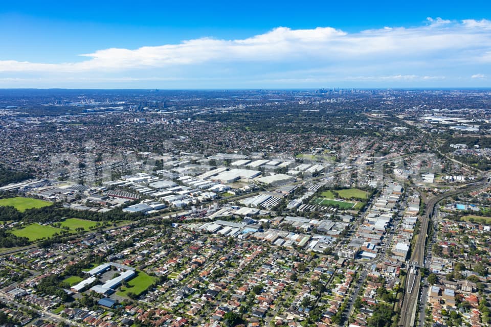 Aerial Image of Sefton and Regents Park