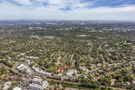 Aerial Image of LINDFIELD