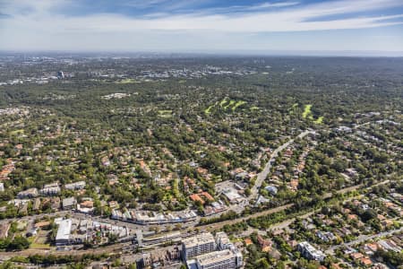 Aerial Image of LINDFIELD