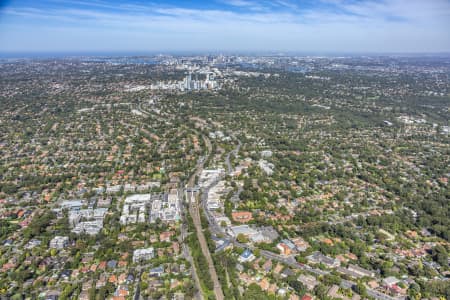 Aerial Image of LINDFIELD