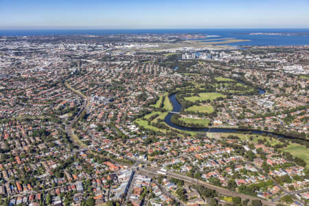 Aerial Image of HURLSTONE PARK