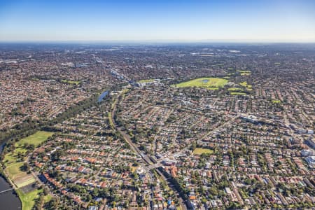 Aerial Image of HURLSTONE PARK