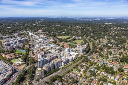 Aerial Image of HORNSBY