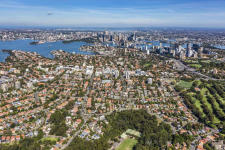 Aerial Image of CREMORNE