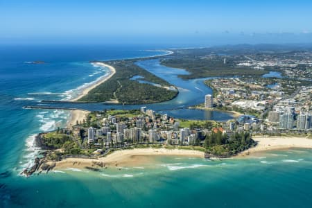 Aerial Image of COOLANGATTA