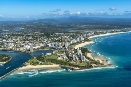 Aerial Image of COOLANGATTA